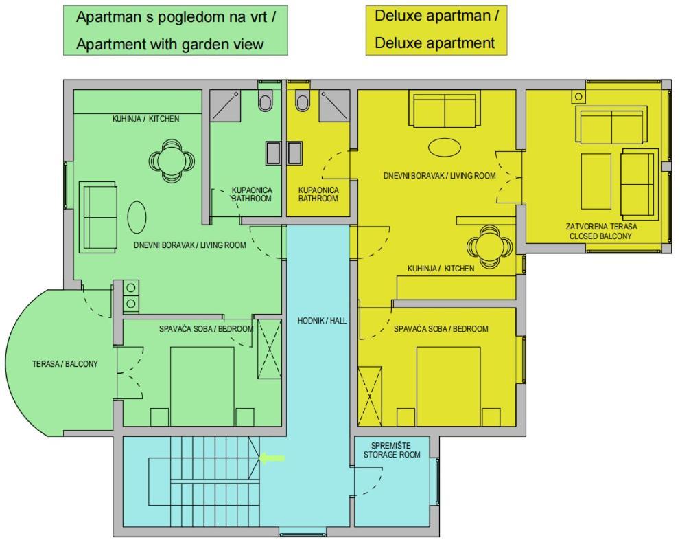 Apartments Nelle Пула Экстерьер фото